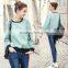 Custom Women Sweatshirts Casual Long Sleeve Loose Swatshirts Hoodies,Latest Fashion Fleece Plain Crewneck Sweatshirts