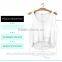 Fashion Girls 3D Design Sleeveless Sports Gym Irregular Tank Top With Pattern For Women