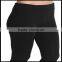 Stretch Workout Skinny Yoga Pants Foldover Waistband Cotton Leggings Style 1