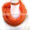 Wholesale Most Popular Ladies Girls Sequine Acrylic Loop Winter Knitted Scarf