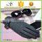 lady stylish women wool warmer gloves with lace trim magic finger golves