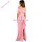Elegant Off Shoulder Long Cocktail Women Party Dress