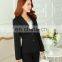 China Factory Black Blazer and Pants Suit for Elegant Women Office Suit