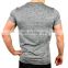 mens new design slub gym dry fit t shirts