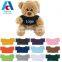 Cute and High quality teddy bear with shirt custom logo