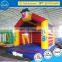 TOP INFLATABLES Professional slide air bouncer inflatable trampoline made in China