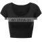 new size short women's sports Yoga tank top short-sleeve t-shirt women