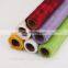 Fashion Design Flower Spraying Organza Dress Fabric