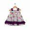 Fairy Printed Frock With Bows And Frills