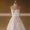 Shiny Sweet Heart Neckline Lace Beaded A-Line Wedding Dress Long Tail