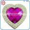 Fashion crystal handbag red stone bag hanger
