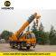 12 tons Mobile Crane Truck for Logistical service selfmade chassis crane