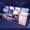 Hot sale 3 tier large acrylic brochure display with 15 pockets