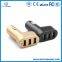 2018 Новый портативный автомобильный зарядный прибор с 3 USB-портами