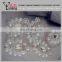 Factory main product !4.5*2.5CM Clear Silver beaded pearl wedding Dress flower Appliques