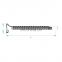 Black dry wall screw grabber machining collated stainless steel self tapping chipboard drywall screw