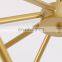 Modern Uplight Gold Pendant Light Agnes Glass Copper Ceiling Chandelier Light