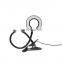 Shenzhen supplier wholesale OEM Metal usb port Nail LED Clip Light table clamp lamp