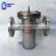 Stainless Steel Basket Strainer With Detachable Filter Drum