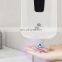 2021 matte black Ir sensor touchless automatic gel alcohol auto sanitiser liquid soap sprayer wall dispenser 1000ml mounted