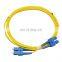 ftth fiber optic drop cable round fiber optic patch cord