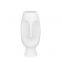 Human Face White Nordic Style Ceramic Decoration Vase For Living Room And TV Bench