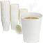 Disposable Solid Color 8oz White Paper Cups for Theme Party