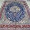 YAMEI handmade silk persian carpet for sale szie 6x9ft