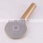 brass material bath hand shower with white handle