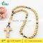 Eco-Friendly Material children's wood rosary Factory wholesale