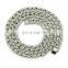 Miami Curb Bling Bling Charm Bracelet Rhinestone Crystal Cuban Link Chain Choker Hip Hop Necklace Jewelry