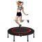 Fitness Equipment Mini Gymnastic Trampoline Top Quality Indoor Jumping Bed With Handle