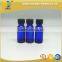 15ml blue bottles boston glass bottle with black cap                        
                                                                                Supplier's Choice