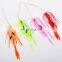 Free sample New Products Nakai Style handmade Fishing Silicone Rubber Skirts With Jigging Assist Hook