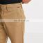 High Quality Custom Breathable men's trousers 100% cotton khaki  with side pockets Pant