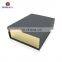 Hot Selling Free Sample Black Rigid Magnetic Custom Gift Boxes For Hair