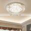 High quality modern style indoor living room blue crystal ceiling pendant lighting
