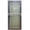 Fashion narrow frame glass door aluminum metal frame door for bathroom
