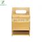 Kitchen Bamboo 4 Compartment Utensil Flatware Cutlery Caddy Holder with Handle multifunction bamboo storage boxes