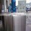 stainless steel sanitary food emulsified mixing tank steam jacketed heating mixer tank