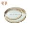 Decor Serving Small Gift Golden Metal Mirrored Tray