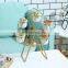 Wholesale Home Garden Art Succulent Planter Pot Ceramic Iron Ferris Wheel Flower Pot