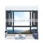 USA standard aluminum system windows popular waterproof casement window with German hardware and gauze