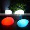 pillar gate led ball lights event outdoor beach solar charging  led ball light sphere lamp