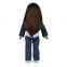 Soft enamel simulation baby doll 18 inches reborn American girl doll can change at will toy doll