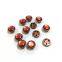 HLD factory wholesale color BRASS&SS 16L 18L pearl Prong snap button for clothes
