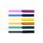 Manufacturing oem nontoxic multi color PE tip markers Jumbo marker pens with custom colors for promotion