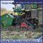 Triangle track assembly harvester modification improves passability