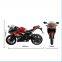 5000W Single Swing Arm Electric Motorbike 140kmph