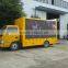 2015 Low Price Dongfeng Euro IV full color p10 mobile advertising trucks for sale in Lebanon